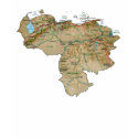Venezuela Flag and Map T-Shirt by FlagAndMap Venezuela Flag and Map T-Shirt