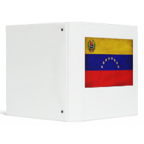 Venezuela Flag 3 Ring Binders