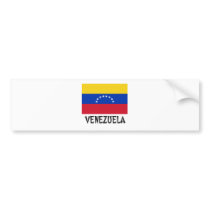 Venezuela Flag bumper stickers by flagshirt Venezuela Flag bumper stickers