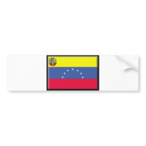 Venezuela Flag bumper stickers by jacinto888 Venezuela Flag bumper stickers