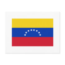 Venezuela FLAG International postcards by flagshirt Venezuela FLAG International postcards