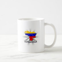 Venezuela Flag Map 2.0 Coffee Mug