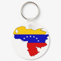 Venezuela flag map keychains by FlagStore Venezuela flag map keychains