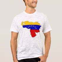 Venezuela flag map t-shirts by FlagStore Venezuela flag map t-shirts