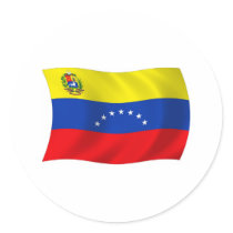 Venezuela Flag Sticker by LivingFlags2 Venezuela Flag Sticker