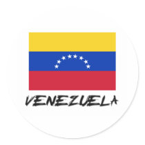 Venezuela Flag stickers by flagshirt Venezuela Flag stickers