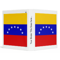 Venezuela High quality Flag Binders
