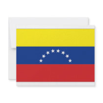 Venezuela National Flag invitations by All_Flags Venezuela National Flag invitations