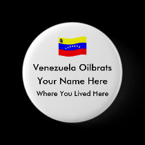 Venezuela Oilbrats - Customized Button