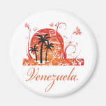 Venezuela Summer Palm Trees Magnet