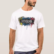 venezuela, tshirt, pop, trendy, grunge, graffiti, paint, T-shirt/trøje med brugerdefineret grafisk design