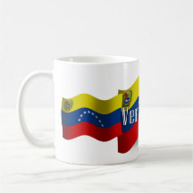 Venezuela Waving Flag Mugs