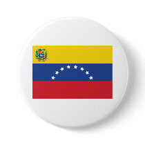 Venezuelan Flag Button by lizardkg Venezuelan Flag Button