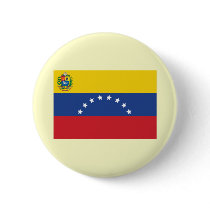 Venezuelan Flag Button by lizardkg Venezuelan Flag Button