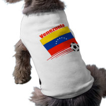 Venezuelan Soccer Team Dog Shirt petshirt