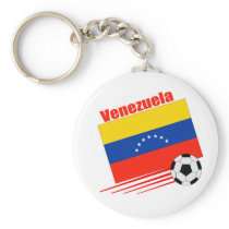 Venezuelan Soccer Team Keychains