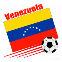 Venezuelan Soccer Team Poster
