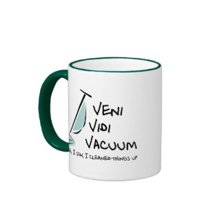 Veni Vidi Vacuum mug