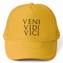 Veni Vidi Vici hats