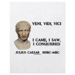 Veni, Vidi, Vici - I Came, I Saw, I Conquered flyers