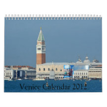 Venice 2012 Calendar