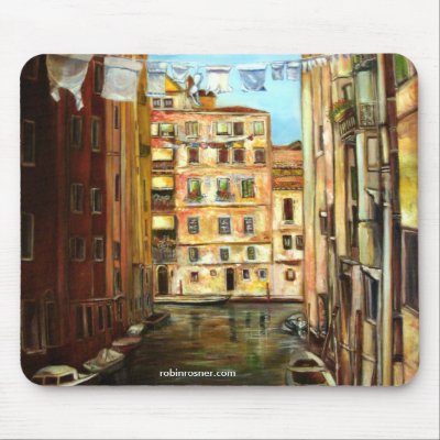 VENICE#2, robinrosner.com Mouse Mats by Robin26