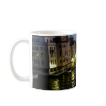 Venice at night coffee mugs