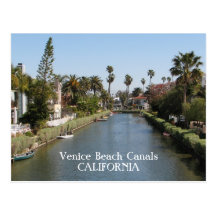 Venice Beach Canals Postcard!
