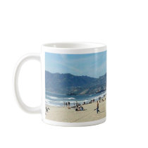 Venice Beach Looking North On With The Santa Monic Mugs