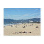 Venice Beach Looking North On With The Santa Monic Postcards