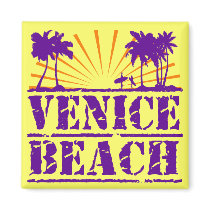 Venice Beach Refrigerator Magnets