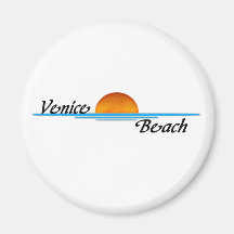 Venice Beach Refrigerator Magnets