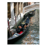 Venice Canal, Italy Post Card