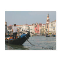 Venice Canal with Bridge postcards by RyanCFI Venice Canal with Bridge postcards