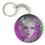 Venice Carnival Mask Keychain