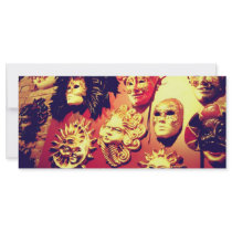 Venice Carnival Masks rack cards by fotoplus Venice Carnival Masks rack cards