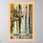 Venice et le Lido Posters