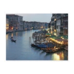 Venice Evening - Grand Canal Postcard