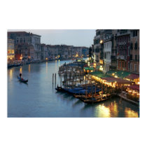 Venice Evening Grand Canal posters