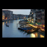 Venice Evening Grand Canal posters
