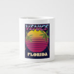 Venice Florida retro vacation poster Giant Coffee Mug
