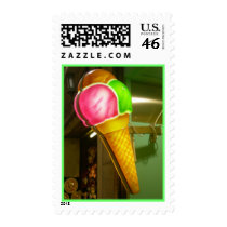 Venice Gelato Sign Postage postage
