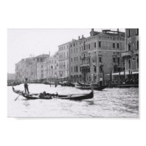 Venice Gondola Gondolier Italy Art Photograph posters