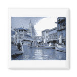 Venice in Blue Magnet