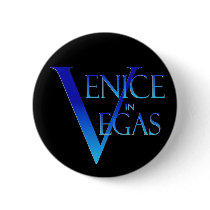 Venice In Vegas Button (Small) by donnapool Venice In Vegas Button (Small)