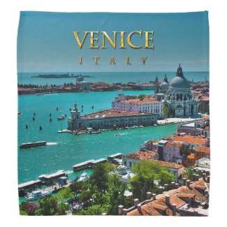 Venice, Italy - Aerial View Bandana