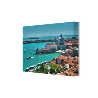 Venice, Italy - Aerial View Canvas Print