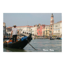 Venice, Italy Canal Gondola Print by RyanCFI Venice, Italy Canal Gondola Print