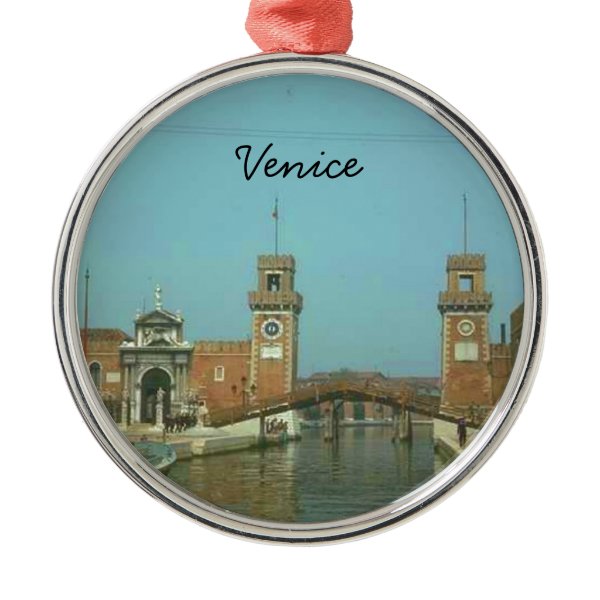 Venice Italy Christmas Ornament
