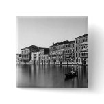 Venice Italy Grand Canal - Vintage Photo 1875 Pinback Button